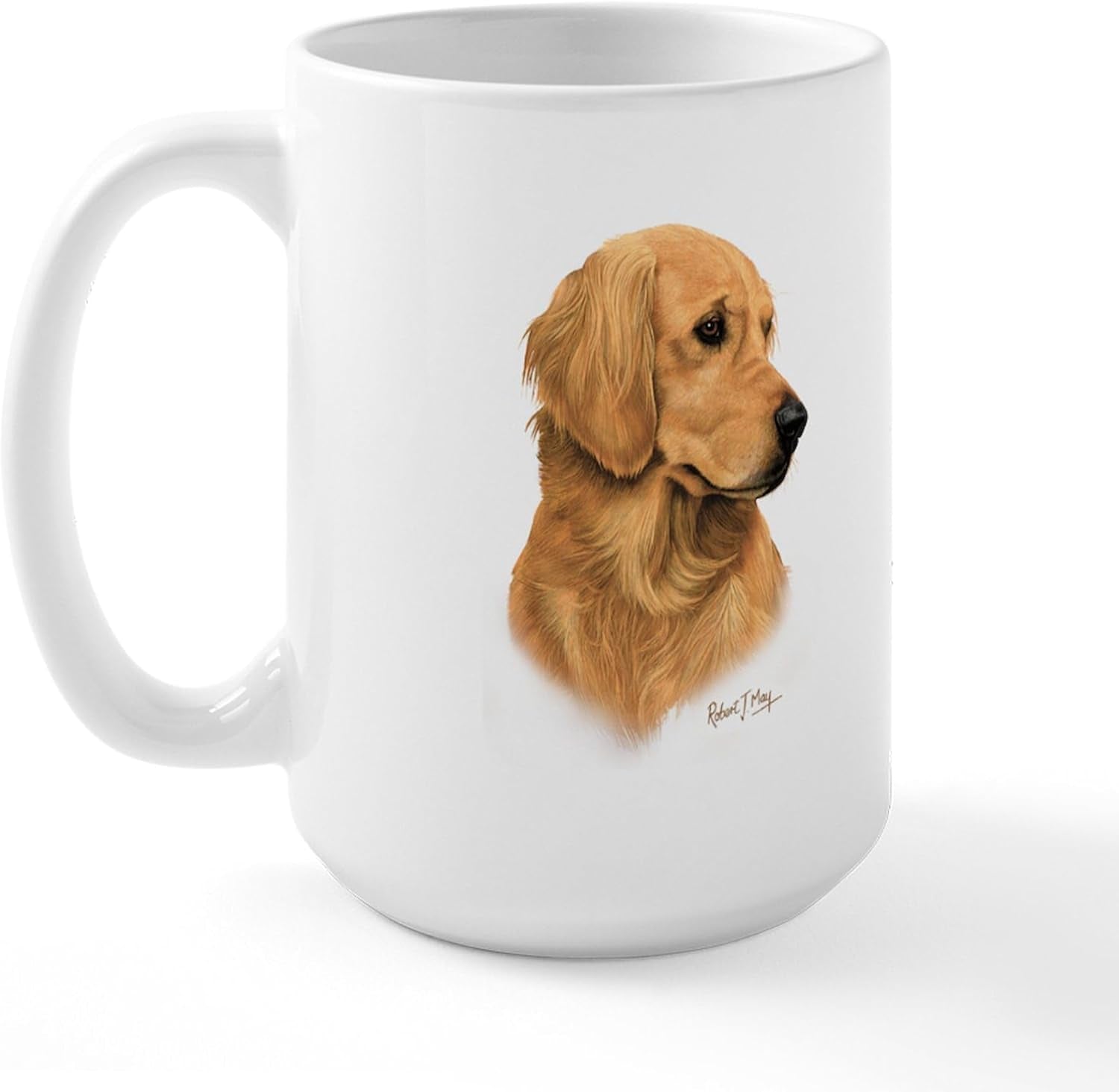 Golden Retriever Large Mug 15 Oz (444 Ml) Ceramic Coffee Mug