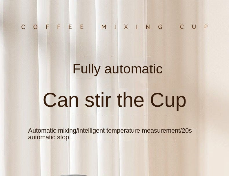 380ML Electric Coffee Self Mixing Mug IP67 Waterproof BPA-free Coffee Stirring Mug Rechargeable Automatic Magnetic Cup For Tea