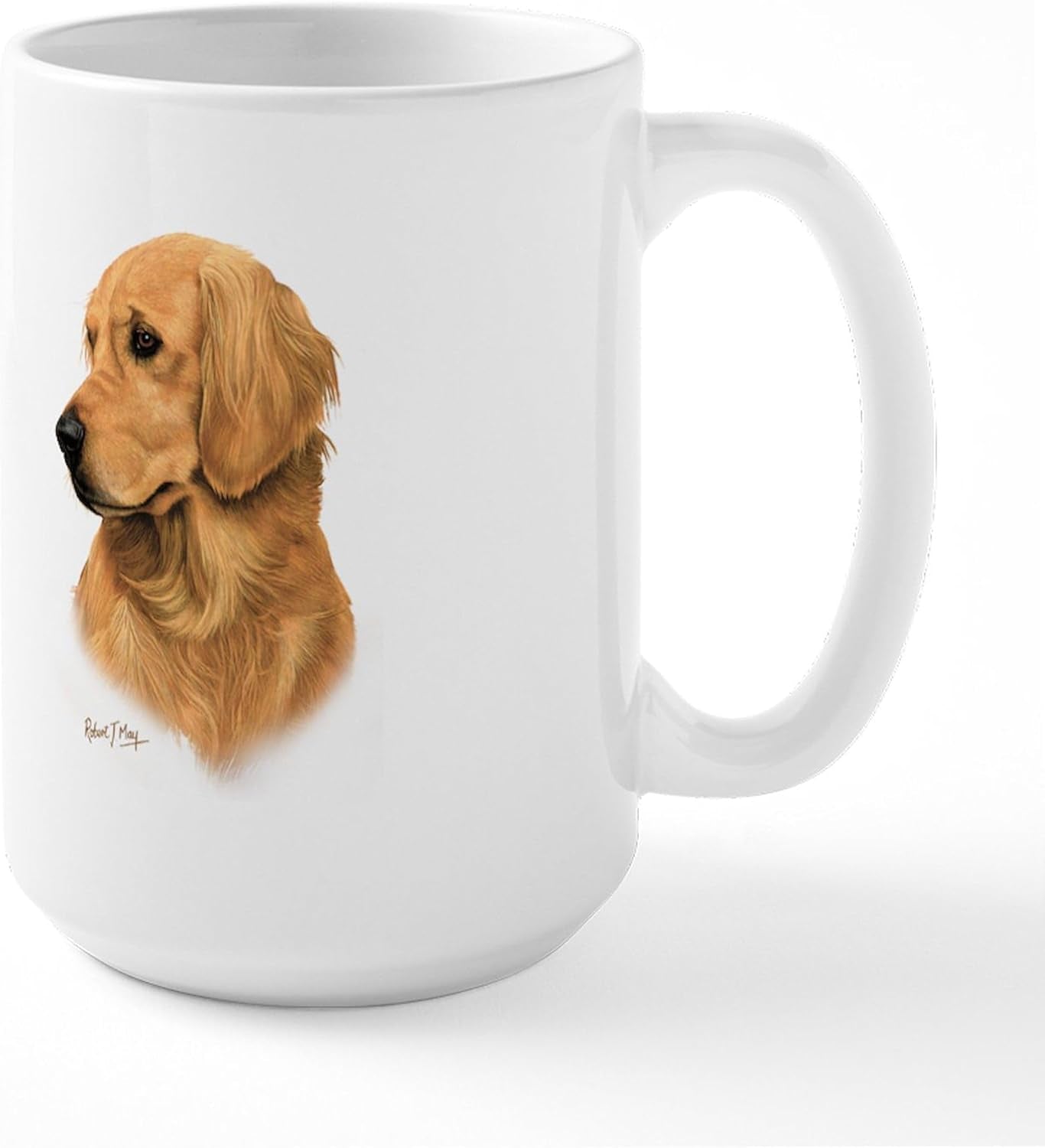 Golden Retriever Large Mug 15 Oz (444 Ml) Ceramic Coffee Mug