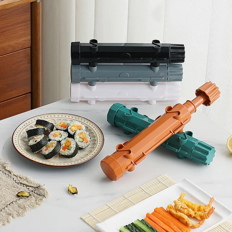 1pc Convenient And Quick To DIY Sushi Making Mold Tool Set Bazooka For The Kitchen Accessories Japanese Sushi Maker Maker Roller