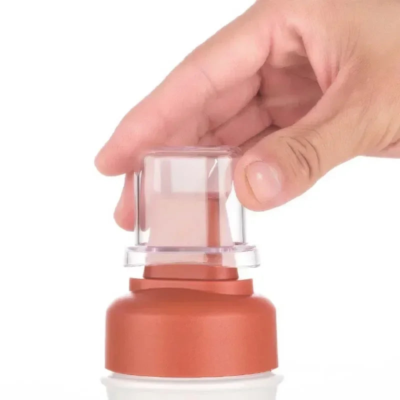 5 Hole Squeeze Bottles Condiment Bottles with Nozzles Honey Salad Ketchup Dispenser Sauce Dressing Container Kitchen Supplies