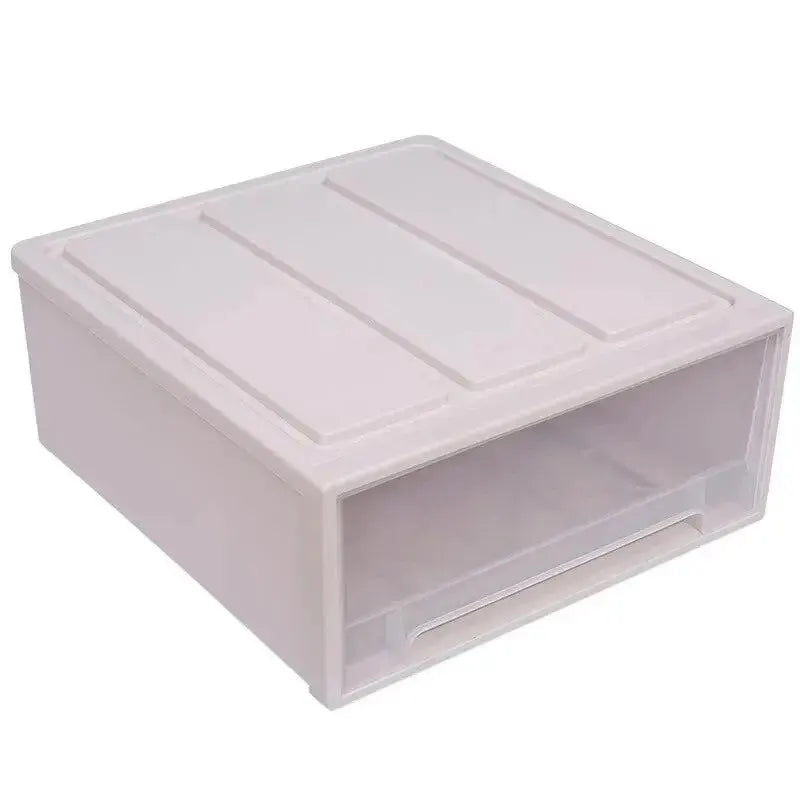 1PC Quilt Storage Box,Organizing Box Drawer Storage Box, Wardrobe, Clothing Storage Box, Plastic Transparent Storage Box