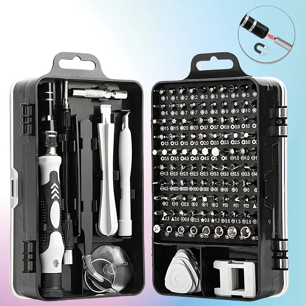 115-in-1 Precision Magnetic Screwdriver Set