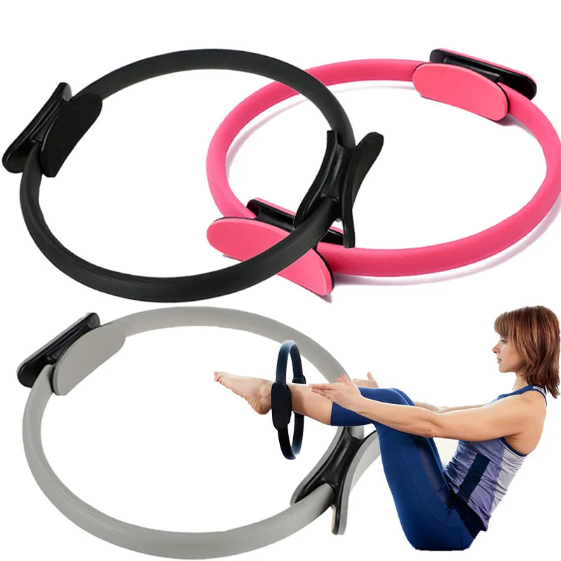 Yoga Fitness Pilates Ring Yoga Ring Open Back Ring Magic Ring Pelvic Floor Muscle Training Yoga Supplies Pilates Ring