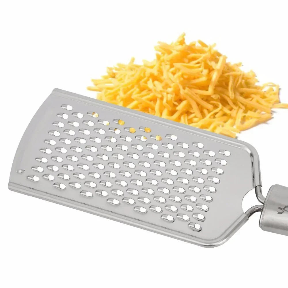 Stainless Steel Flat Ginger Grater Chocolate Cheese Grater High-quality Cheese Carrot Graters Household Multifu Grater Tools