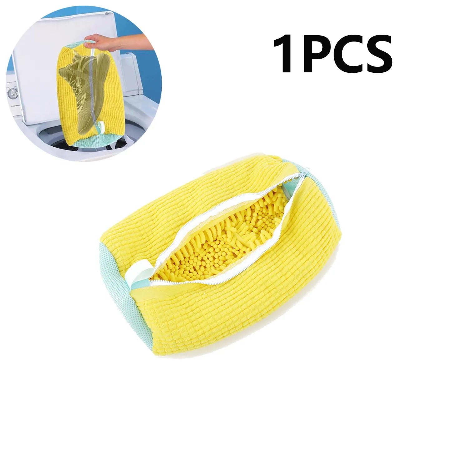 1/2PCS Wash Bag Padded Net Laundry Shoes Protector Household Machine Washing Shoes Bags Friendly Laundry Bag Drying Bags